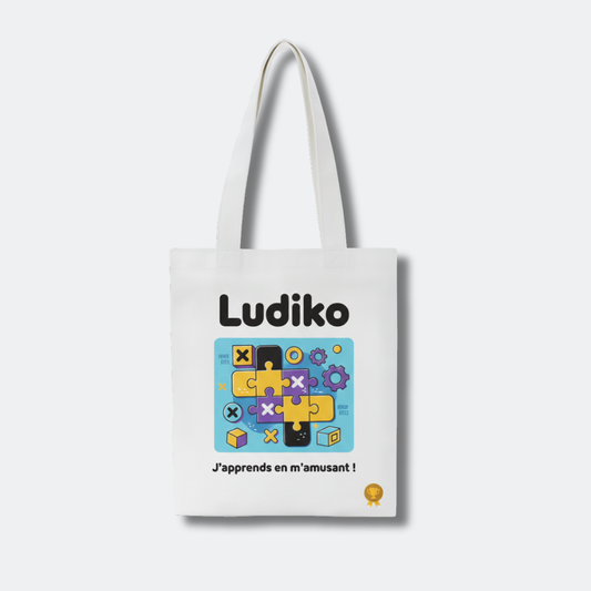 Sac Ludiko™ – Tote Bag Éducatif